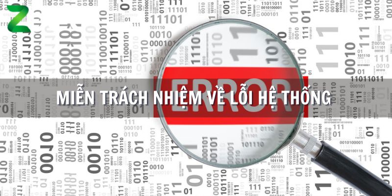 Nhà cái không chịu trách nhiệm trong trường hợp xảy ra lỗi kỹ thuật